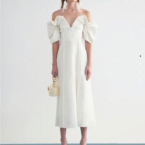 Cult Gaia Muna Dress White 10